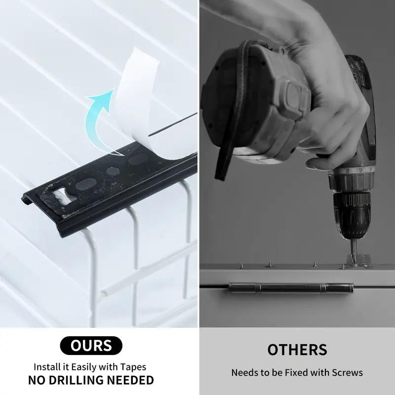 Erweiterbare Ausziehküchenorganizer mit 3 Auszugsschienen, Aufbewahrungsschale geeignet für Küchen, Schränke, Speisekammern