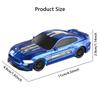 1/43 Maßstab Drift Auto 15km/h 4x4 Fernbedienung Rennen Hochgeschwindigkeit RC Fahrzeug RTR mit 7-Farben LED-Lichtern Autos Spielzeug für Kinder