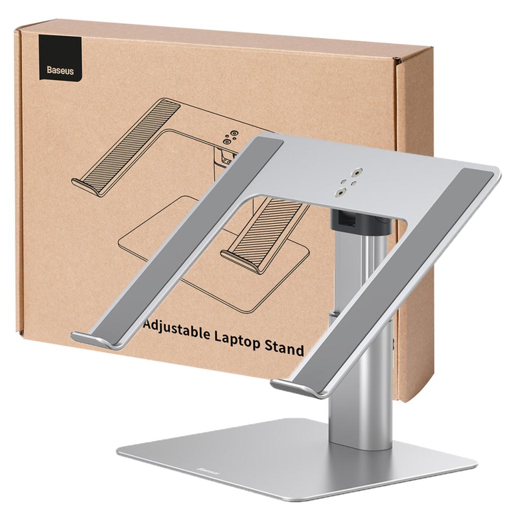 Podstawka Pod Laptop Baseus 11-17, Regulowana (Srebrna)