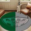 Asse Saint-etienne Crest Round mat Home Decor, Chair rug For livingroom,Bedroom, doormat home decor Birthday Gift Christmas Gifts