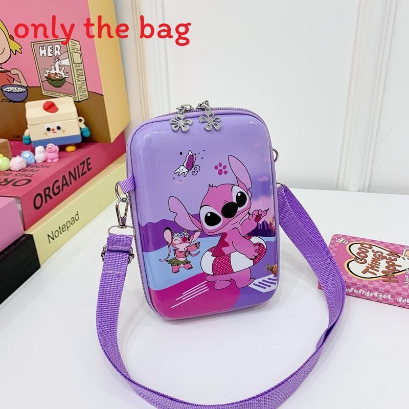 Eva Material Cute Stitch Hello Kitty Print Design Kids Student Crossbody Bag With Breathable Waterproof Design For School And Daily Use