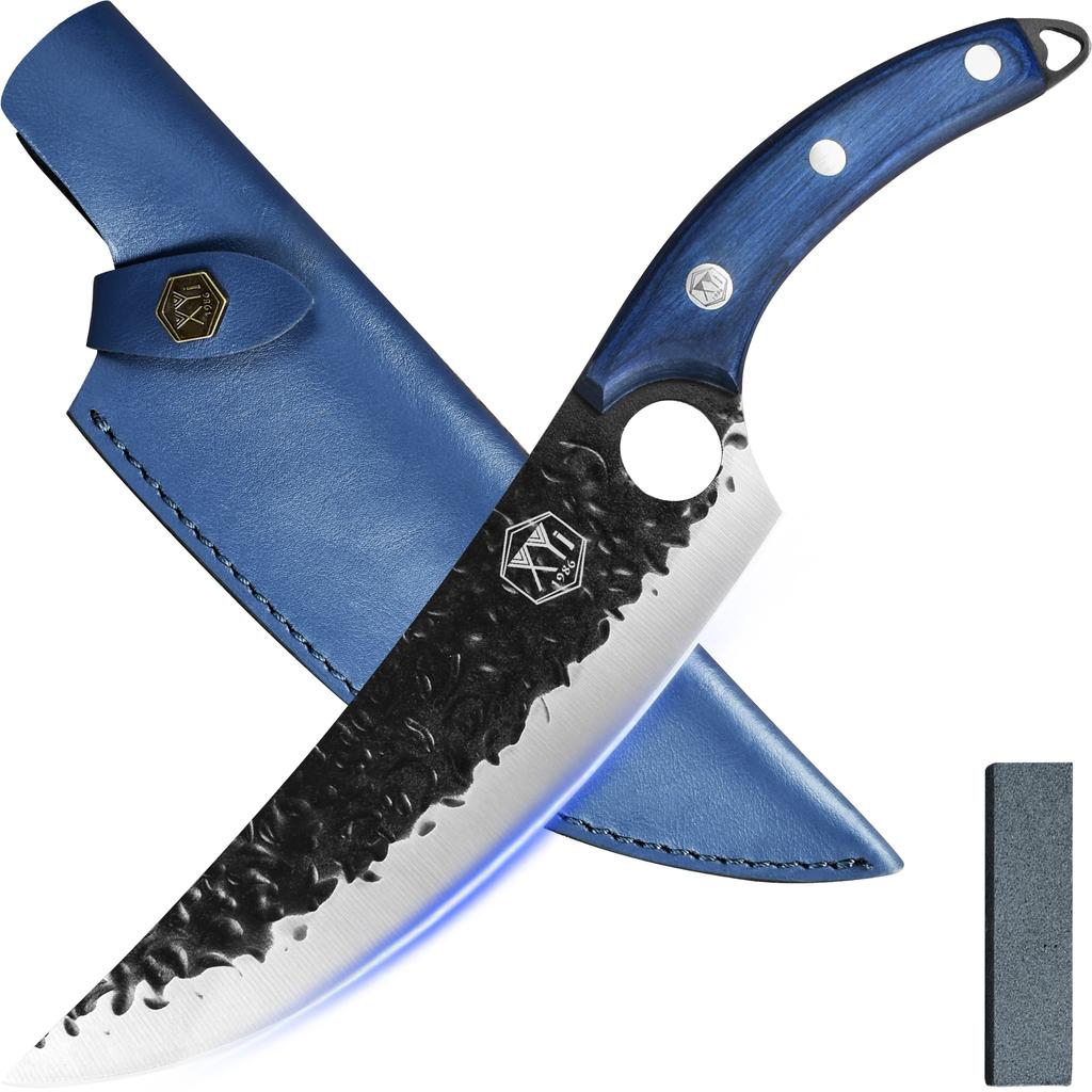 Buy XYj Stainless Steel Knife 8'' Inch Boning Knife Full Tang Meat