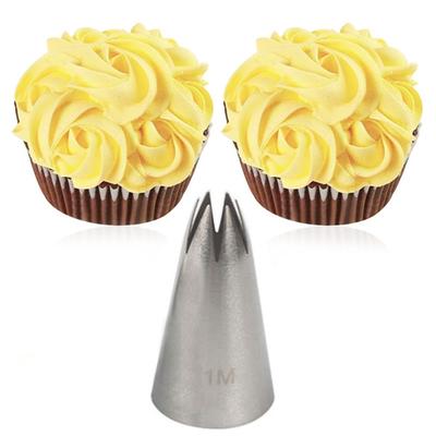 Steel Kitchen Supplies Cupcake Ice Cream Tool Cake Decorating Baking Mold Icing Piping Nozzles