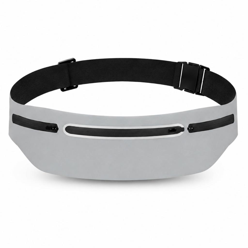 Running Pouch, Thin, Waterproof, Waist Bag, with Reflective Line, Compatible