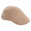 Rib Knit Hunting Cap for Men and Size F Women, Beige, (L1284, Beige)