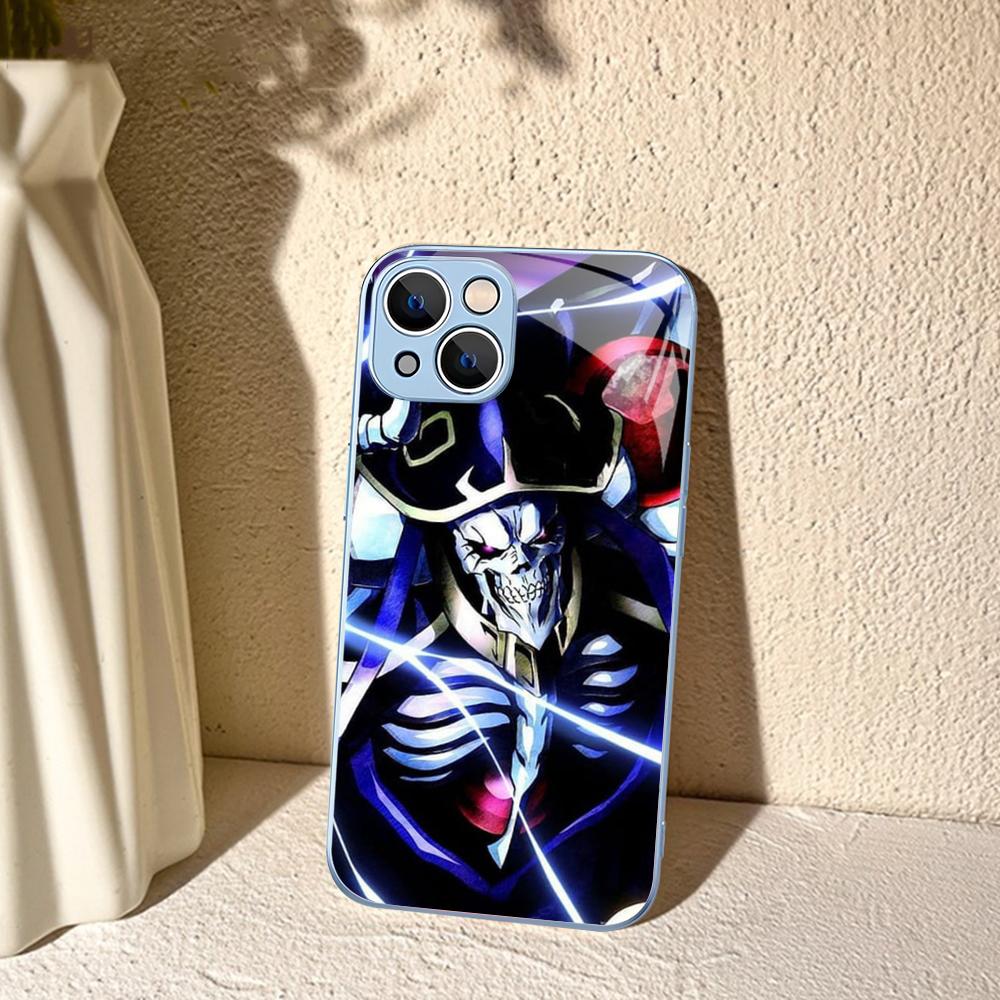 Overlord Phone Case For iPhone 14 13 12 Mini 11 Pro XS Max X XR 14 Plus Tempered Glass Cover