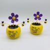 Accessories Animated Bobbleheads Dancer Car Dashboard Decoration Solar Dancing Swinging Flower