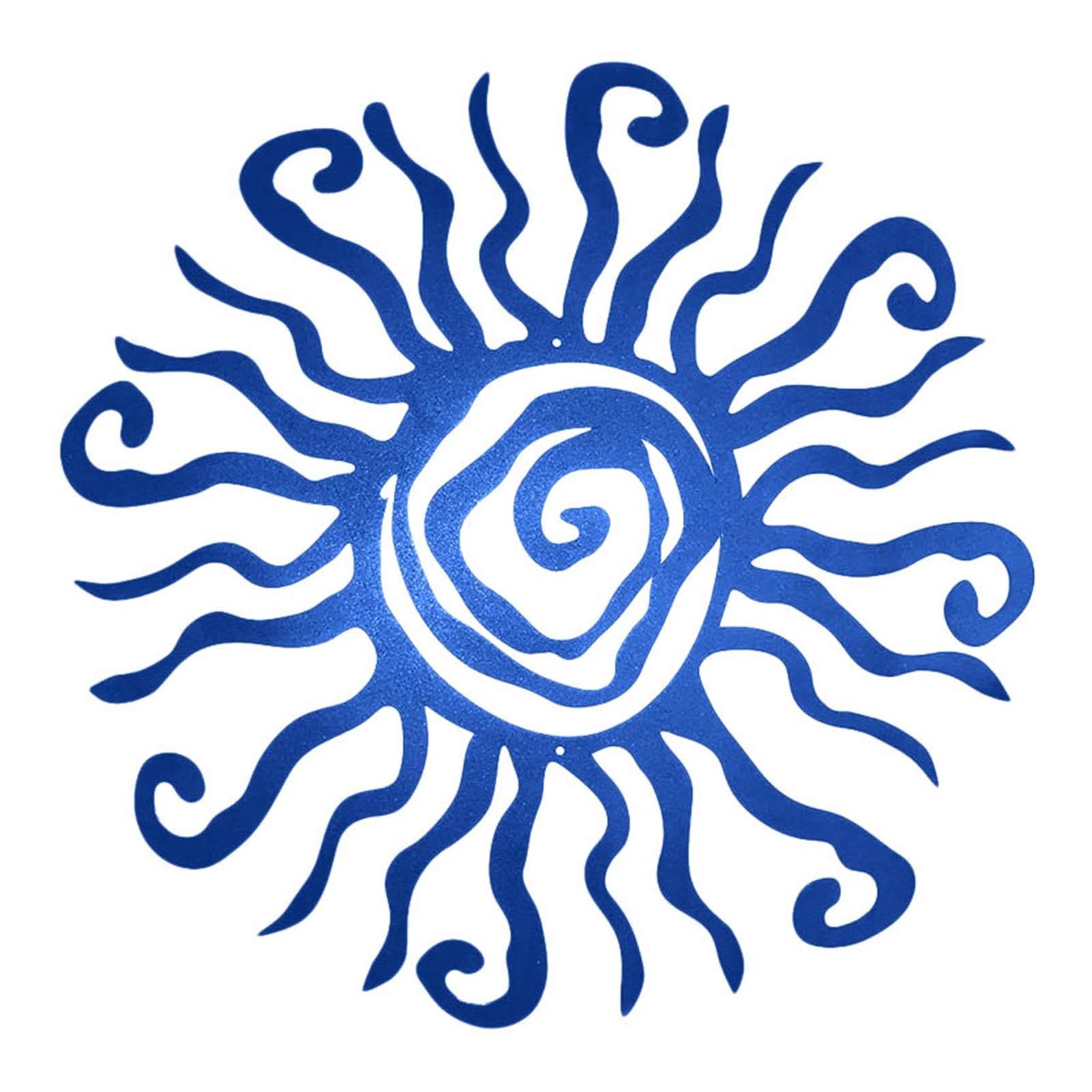 

Weird Sun Metal Wall Art Metal Outdoor Wall Decoration Garden Silhouette C