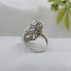 Aquamarine Silver Ring, 100% 925 Sterling Silver Handmade Jewelry, Silver Jewelry, Women Ring Ar8937