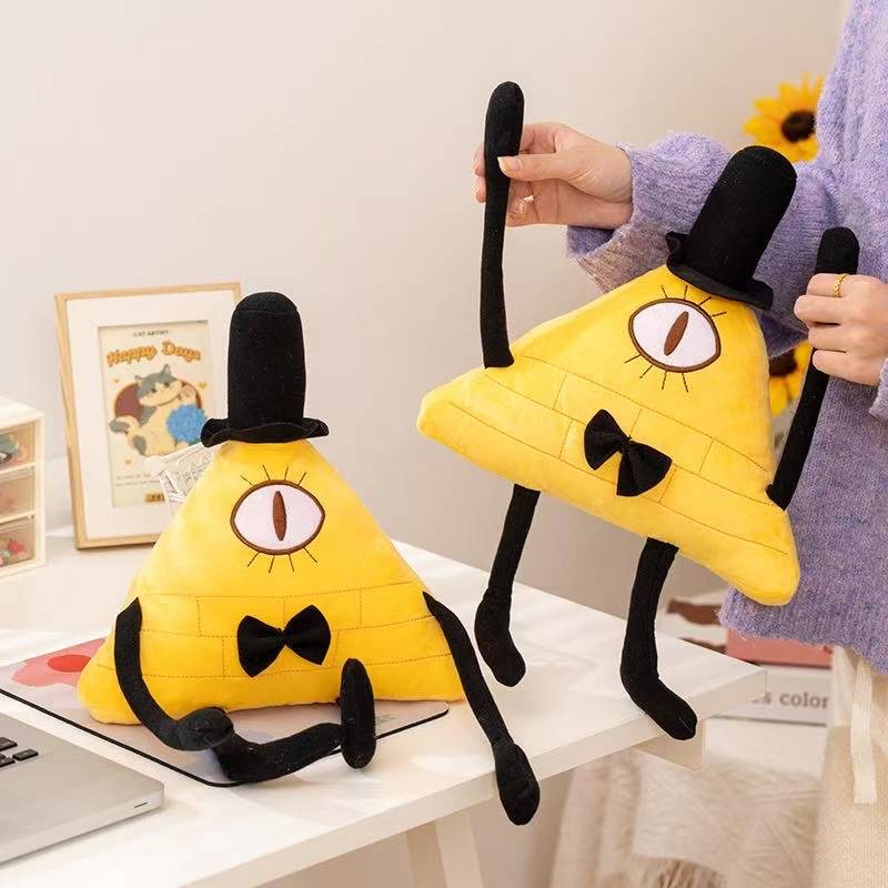 Latest Christmas Town Triangle Doll Kawaii Stuffed Plush Toy Handmade Doll Cartoon Anime Cute Children's Birthday Gift Doll