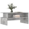  Coffee Table, Concrete Grey, 90x55x42.5 Cm