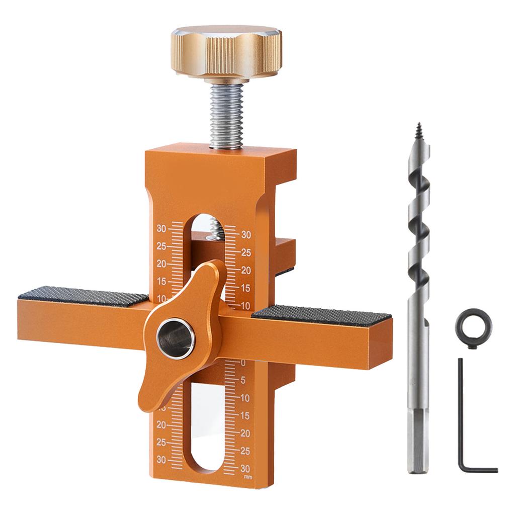 Cabinet Door Mounting Jig Tool Set Installation Positioner Adjustable Aluminium Alloy Woodworking Position Leveler