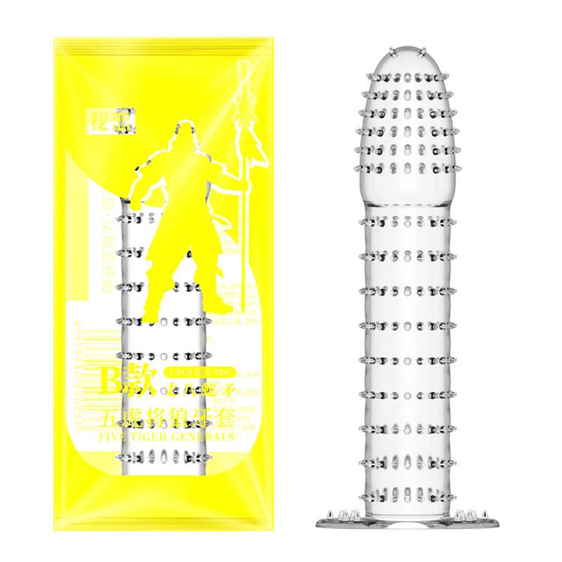 MELEON Wiederverwendbare Kondome für den Penis, Penisverlängerung, Ärmel, Spermasperre, Penisring, Dildo-Abdeckung, Sexspielzeug für Männer, Verzögerung der Ejakulation