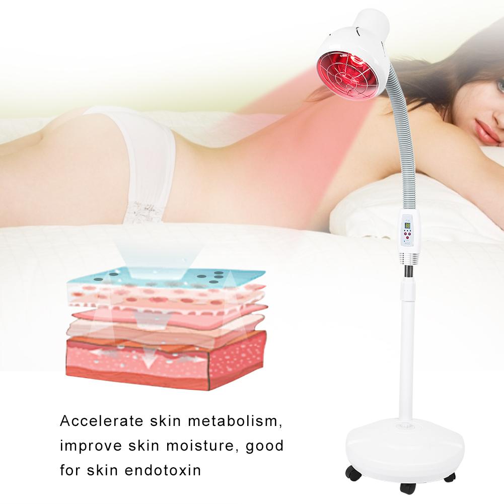 275W Floor Stand Type Infrared Heat Lamp Therapy Pain Relief Machine