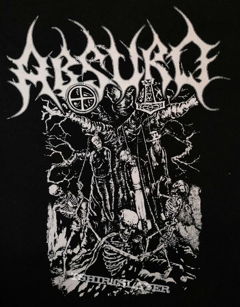 Абсурдная Группа Live On Stgae Черная Футболка Хлопок Унисекс Абсурдная Унисекс Футболка S