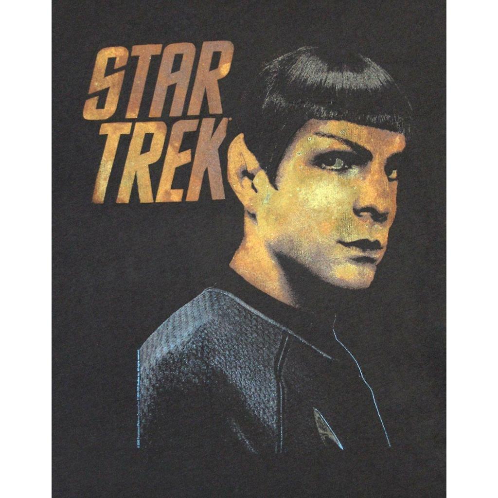 T-shirt da uomo Junk Food Ritratto Spock Star Trek