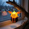 Halloween LED Night Light, Ghost Bat Pumpkin Shape Spooky Decor, Battery Operated Table Lamp for Party