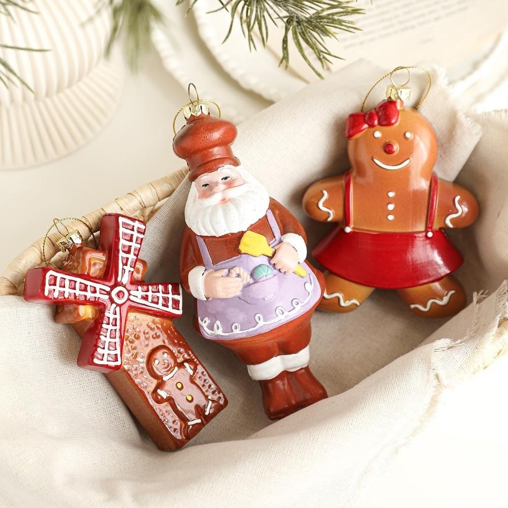 Plastové vánoční ozdoby perníčků Vánoční dárek