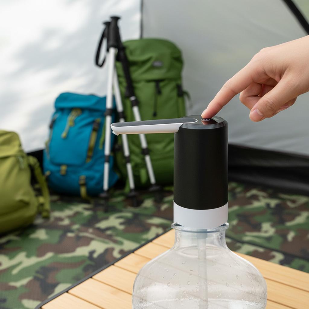 Elektrischer Wasserspender für Flaschenwasser , Tragbarer Automatischer Wassertransfer für Zuhause