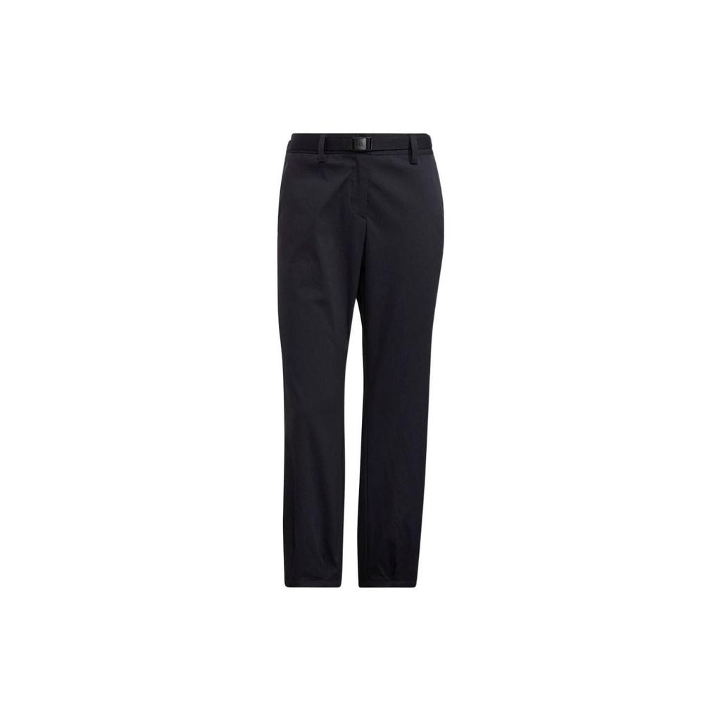 adidas Knitted Sweatpants Women's Black Moderate Straight Fit Pants H64650