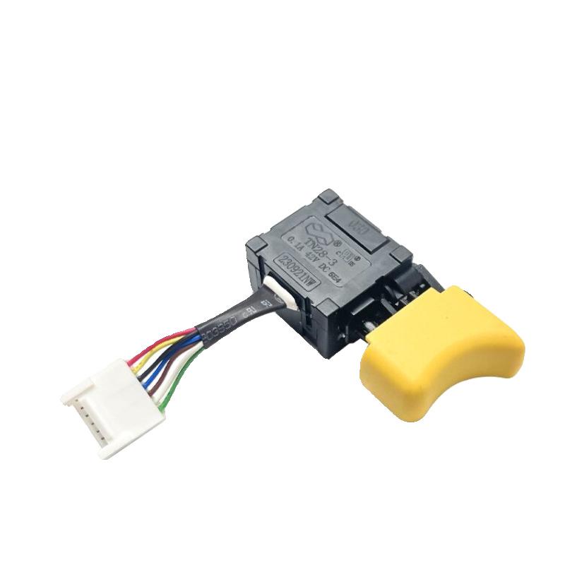 Xiaoqiang 5737 Brushless Impact Electric Wrench with 7-Wire Switch & Accessories