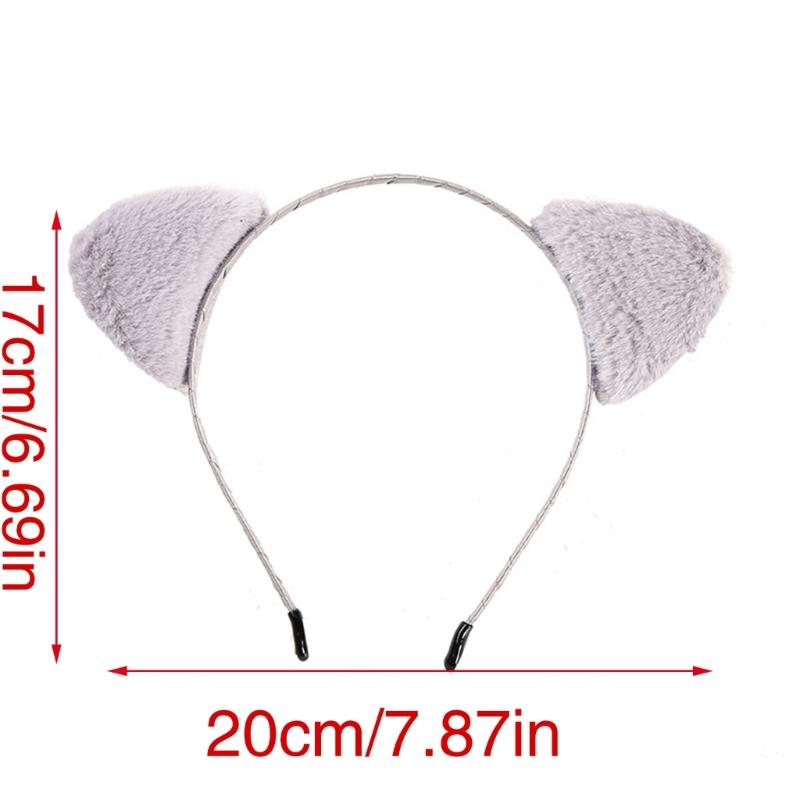 Delicate Ear Headband Cute Hairband Fashion Headwear for Various Outfit