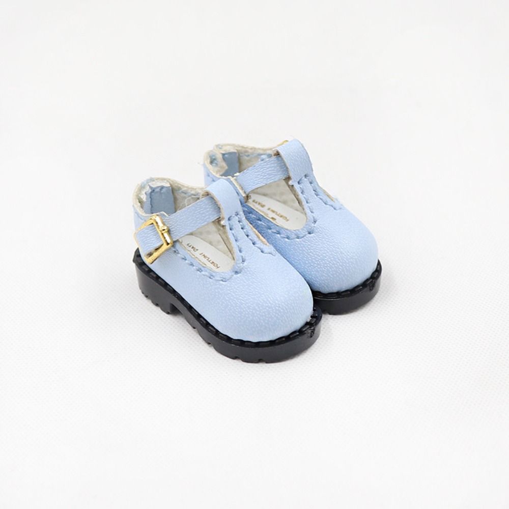 Dress Up OB22 OB24 Shoes Pretend Play Doll Leather Shoes For Blyth Doll Shoes  Doll Accessories