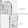 20pcs Transparent Wall Hook Hanging Jewelry Display Rack Necklace Storage Rack  Kitchen