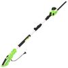 vidaXL Taille-haie électrique à perche télescopique 41 cm 550 W