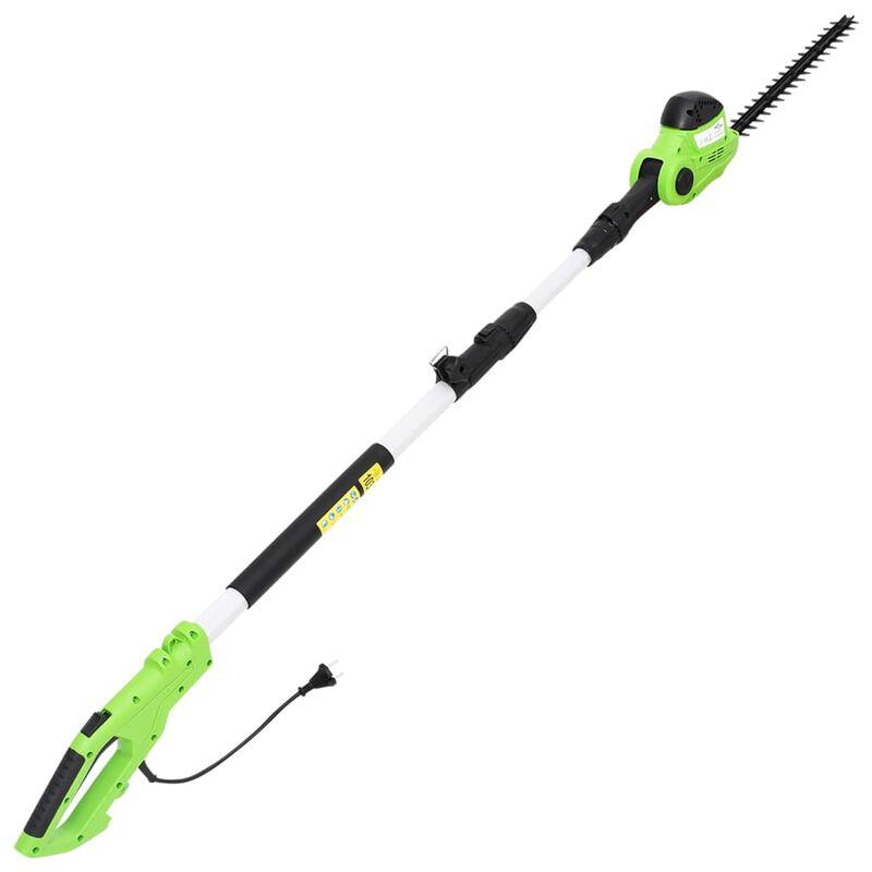 vidaXL Taille-haie électrique à perche télescopique 41 cm 550 W