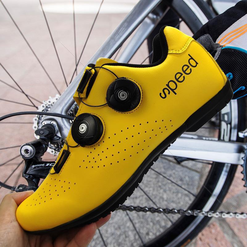 New cycling shoes with locks Spring and summer lock shoes Men's and women's road bicycle power shoes Mountain bike sports shoes