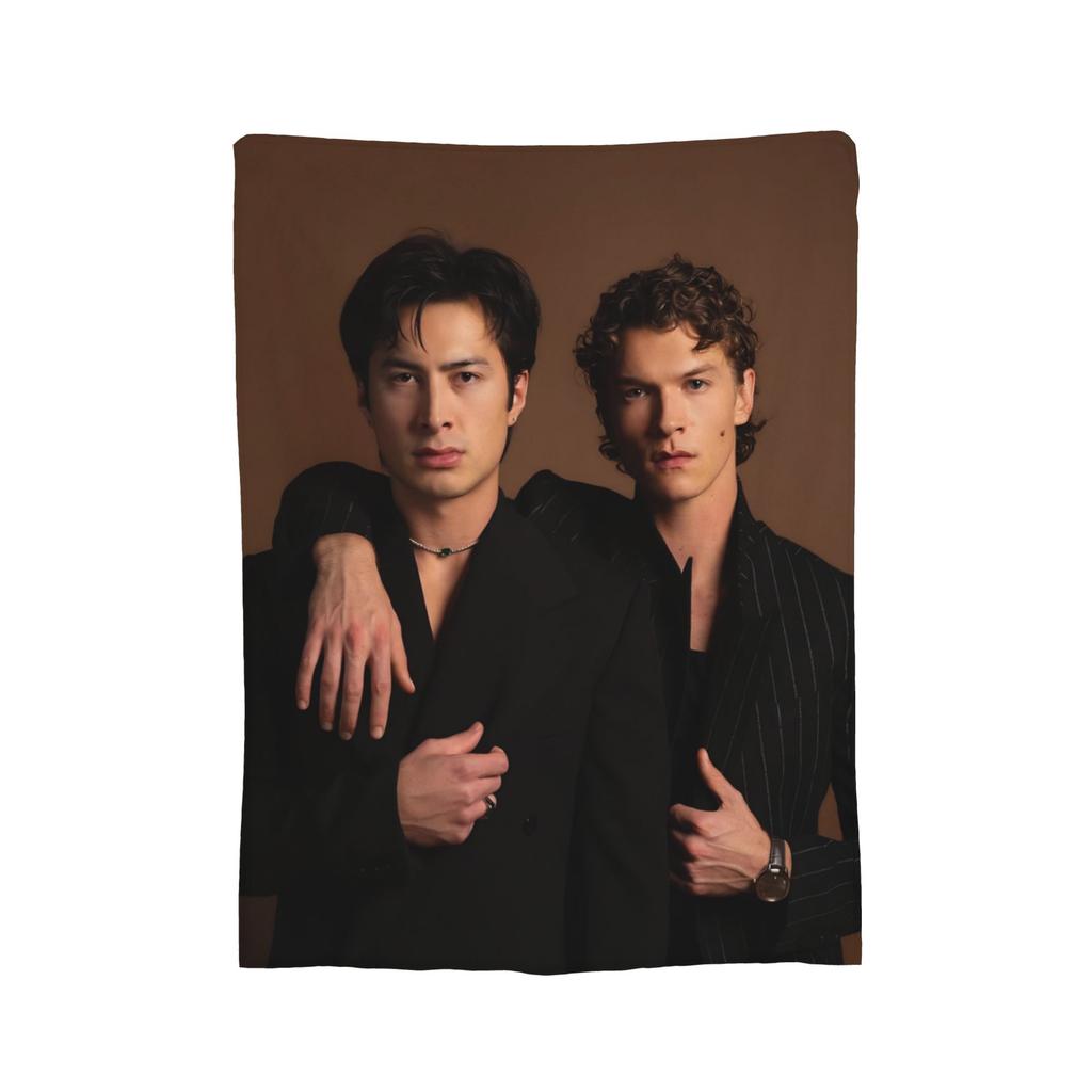Heated Rivalry Blankets Velvet Autumn/Winter Hudson Williams and Connor Storrie Ultra-Soft Throw Blanket for Bed Bedspreads