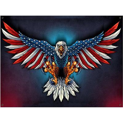 Volles 5D-Diamantgemälde zum Selbermachen, kostenloser Adler, Diamant-Stickerei, Kreuzstich, Heimdekoration, handgefertigtes Geschenk