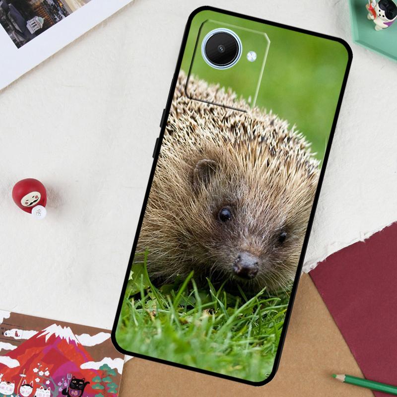 Hedgehog For Realme GT 7 Pro GT 6 5 6T 10 11 12 13 14 Pro Plus C61 C53 C51 C21Y C25S C75 C55 C67 Case
