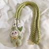 Kawaii Labbubu Telefonstropp Lang Enkel Skulder Mobiltelefon Lanyard Med Anheng Justerbar Telefontau Anti-Taps-Snor