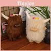 Highland Cow Plush Toy For Home Decor And Play Scottish Cattle Stuffed Animal