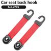 FFRP2 Car Hooks Front Seat Headrest Organizer Holder Clothes Hanger Accessories For Skoda Rapid Octavia Derivative Enyaq-iV VisionS