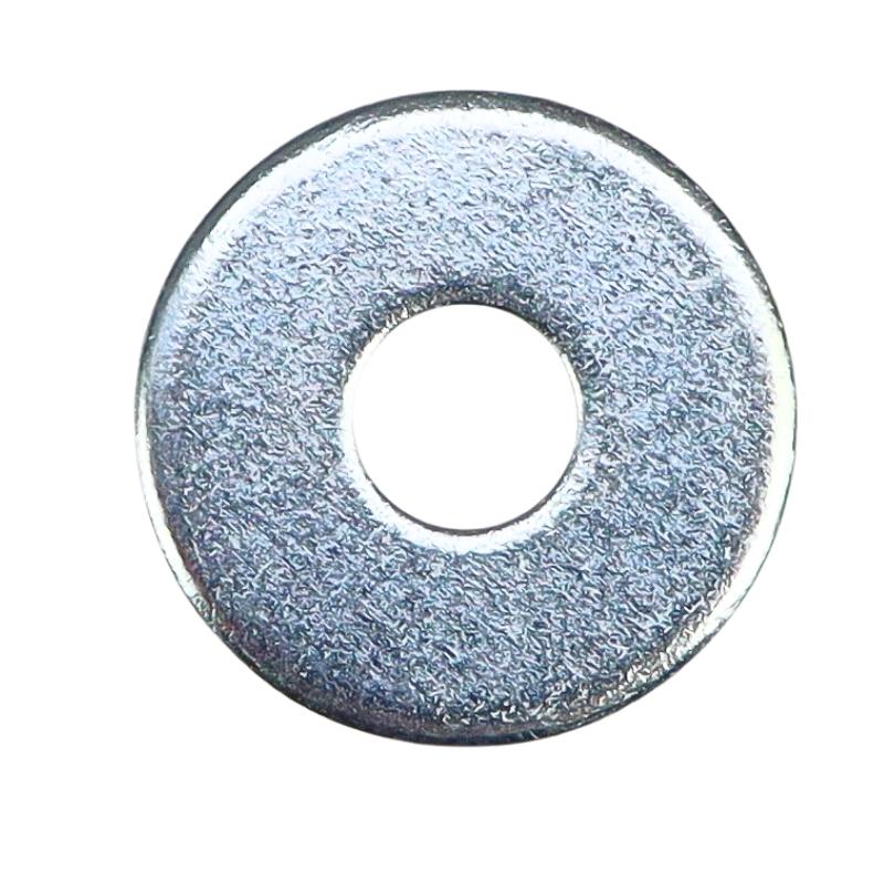 Round washer M10 10x34x3 white galvanized large series PN82019 DIN440