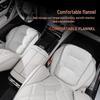 High-End Plush Heated Car Seat Cushion for Autumn and Winter