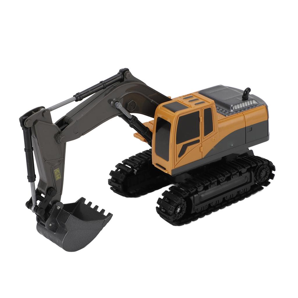 Remote Control Excavator Construction Toy Simulation Rechargeable Alloy RC Excavator Toy for