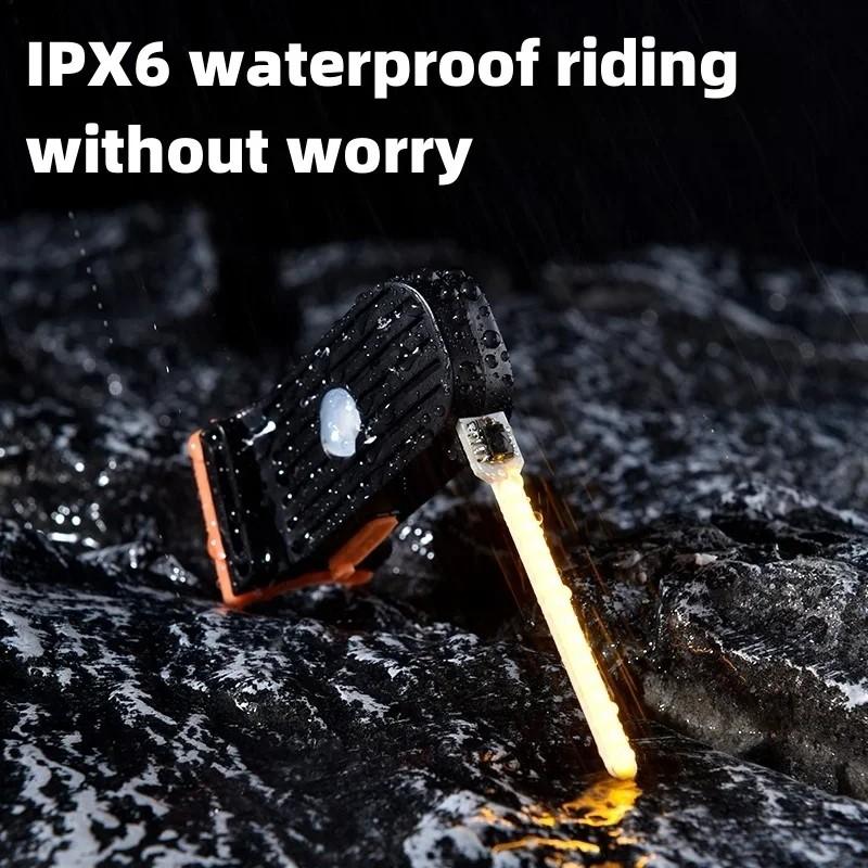 Bike Tail Light LED Rear Lamp Warning Lights Waterproof Bicycle Lights USB Rechargeable