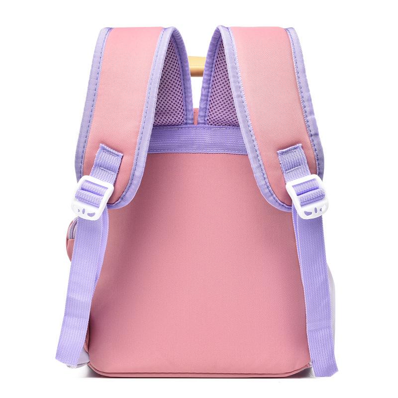 Kindergarten schoolbag 3-6 years old cute cartoon backpack travel baby high value backpack, student schoolbag