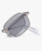 Likkeullou Rc Stainless Steel Amon F Folder Sunglasses Gray