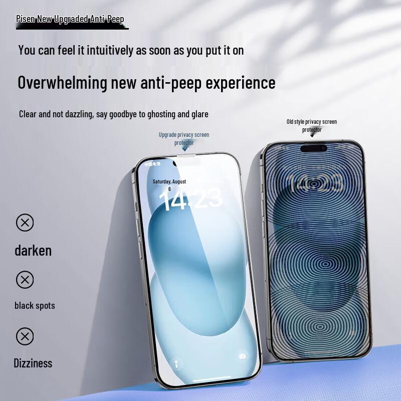 Pisen iPhone Tempered Glass Screen Protectors
