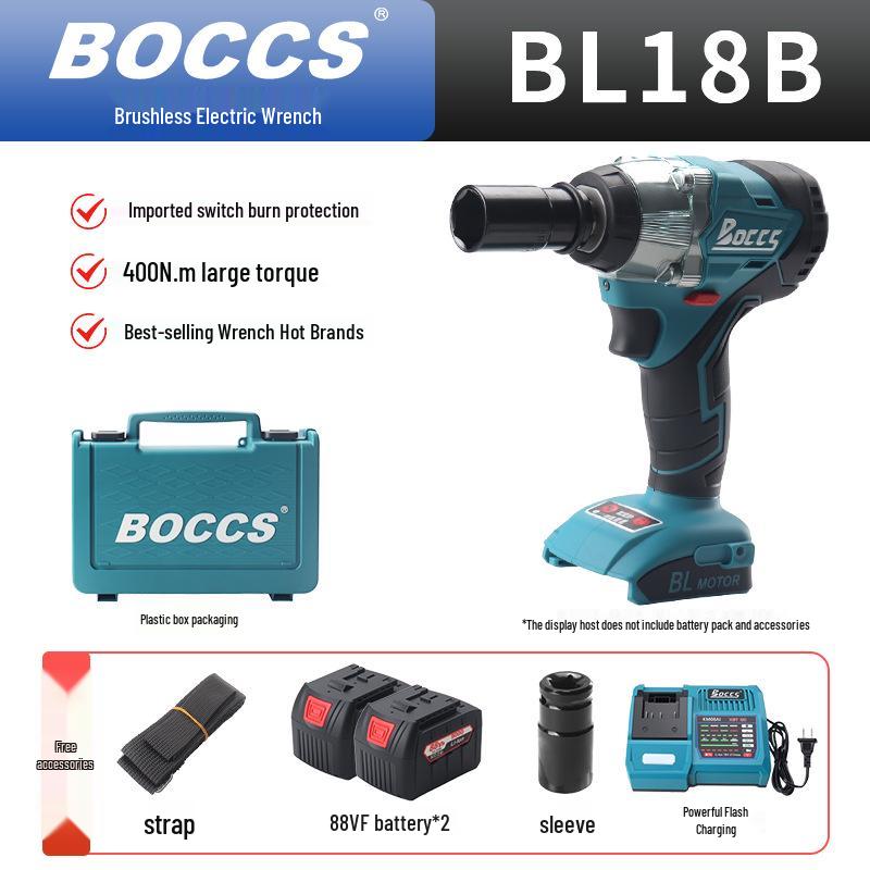Cordless Multi-Functional Brushless Impact Wrench & Electric Screwdriver Set