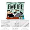 Cartoon M-Monopoly Dollar Money Pillow Case Short Plush Double-sided Print Square Throw Pillow Covers Sofa Home Cushion Decor