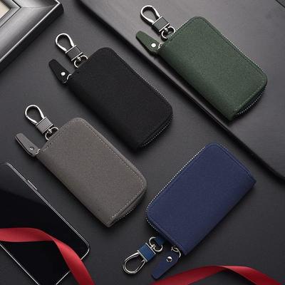 Minimalistický unisex organizér na klíče a držák na karty - Módní ochranné pouzdro na klíče od auta