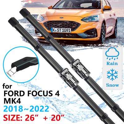 Voorruitwisserblad Voor Auto Voor Ford Focus 4 2018 2022 MK4 Voorruit Borstels Wisser Auto Accessoires