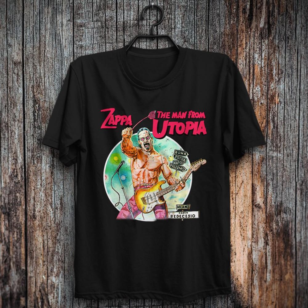 The Man from Utopia Frank Zappa Retro T-Shirt ine Decisions Gitarre Steve Vai Unisex T-Shirt