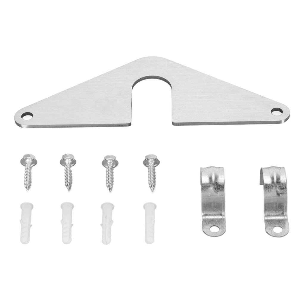 Hose Bib Spigot Mounting Plate Aluminum Triangle Faucet Mounting Plate for Indoor Outdoor New Old